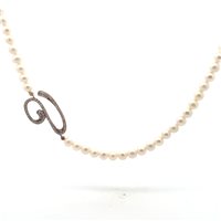 Collana Marcello Pane Donna in Argento Perla CLDV 006-V - CLDV 006-V